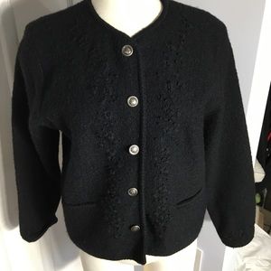 Chelsea Campbell wool sweater jacket